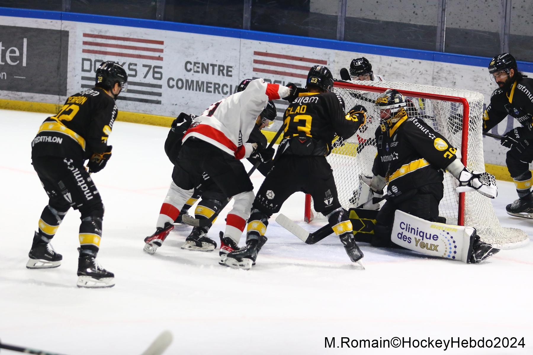 Rouen 3 - 4 Chamonix 