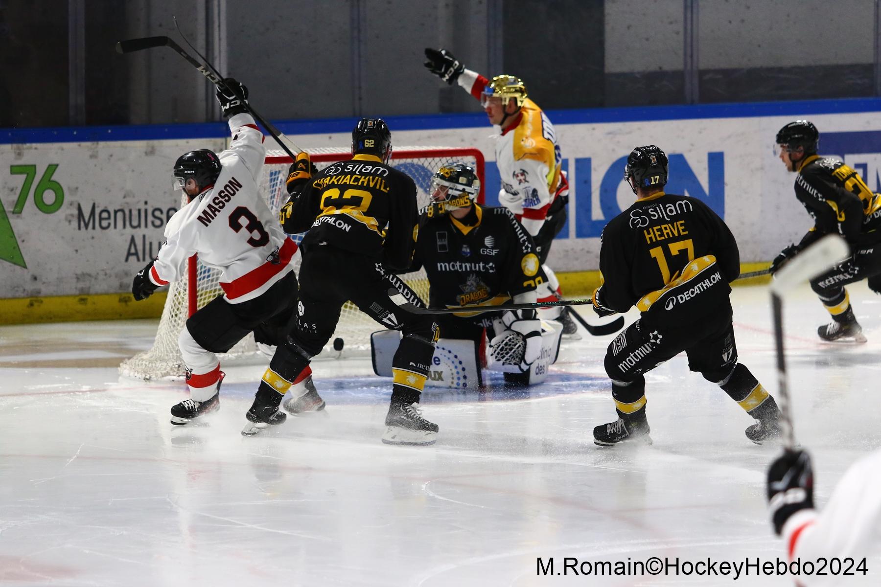 Rouen 3 - 4 Chamonix 