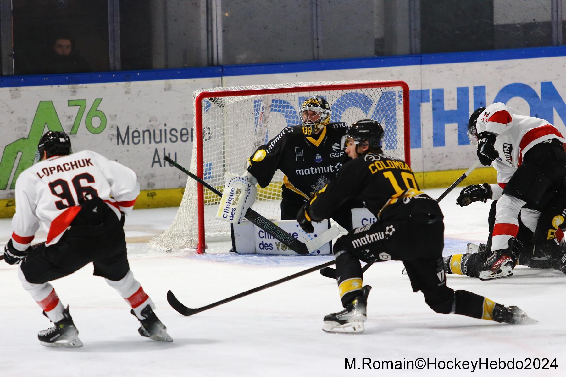 Rouen 3 - 4 Chamonix 