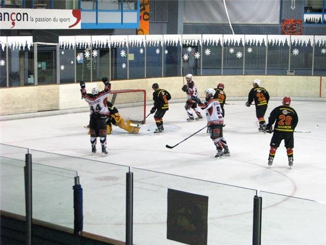 Photo hockey match Besançon - Colmar le 31/10/2009
