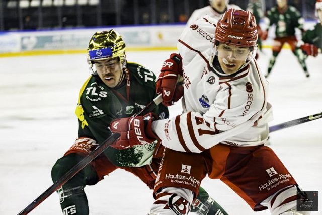 Photo hockey match Cergy-Pontoise - Briançon  le 19/11/2024