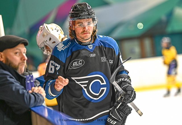 Photo hockey match Nantes - Chambéry le 23/11/2024
