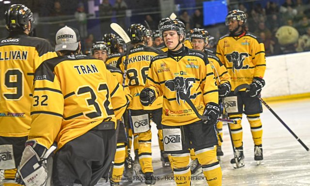 Photo hockey match Nantes - Chambéry le 23/11/2024