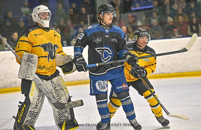 Photo hockey match Nantes - Chambéry le 23/11/2024