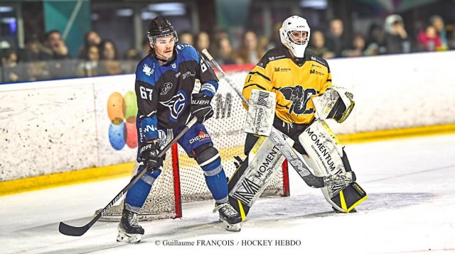 Photo hockey match Nantes - Chambéry le 23/11/2024