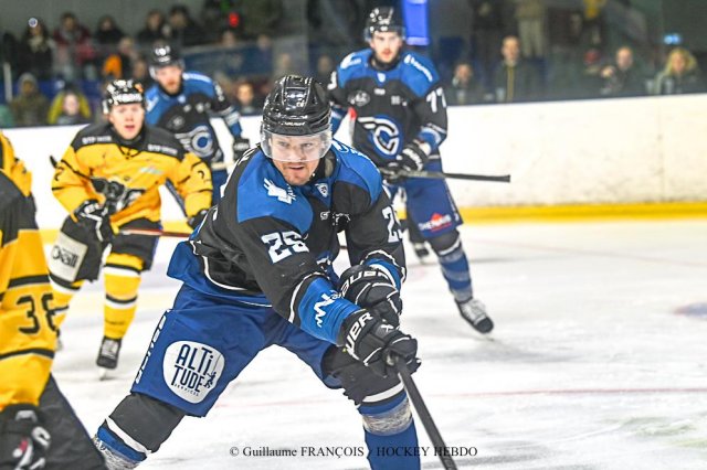 Photo hockey match Nantes - Chambéry le 23/11/2024