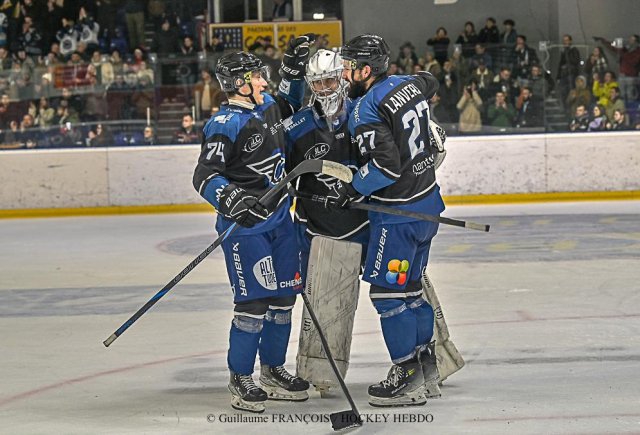 Photo hockey match Nantes - Chambéry le 23/11/2024
