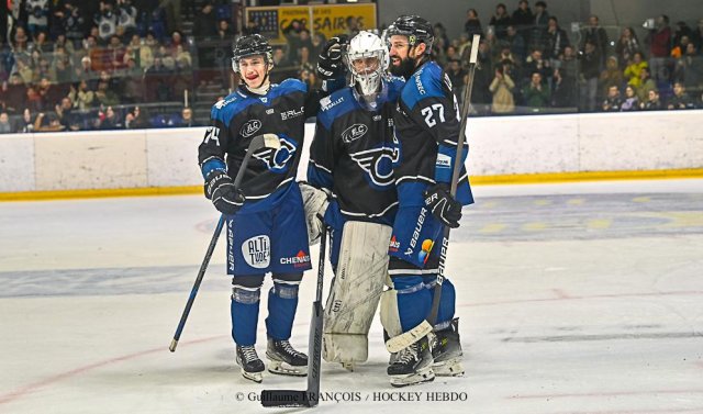 Photo hockey match Nantes - Chambéry le 23/11/2024