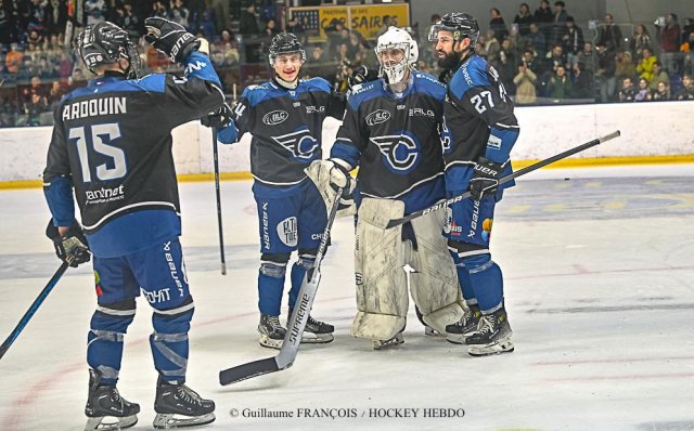 Photo hockey match Nantes - Chambéry le 23/11/2024