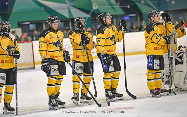 Photo hockey match Nantes - Chambéry le 23/11/2024