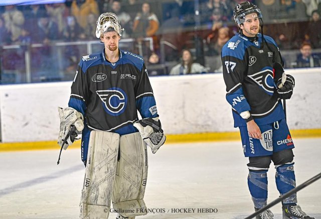 Photo hockey match Nantes - Chambéry le 23/11/2024