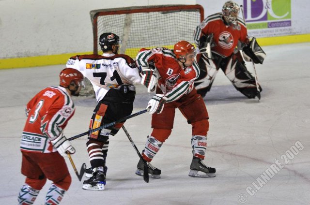 Photo hockey match Courbevoie  - Bordeaux le 31/10/2009