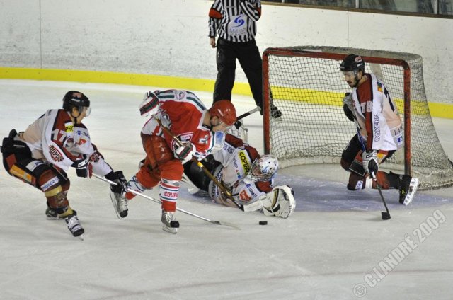 Photo hockey match Courbevoie  - Bordeaux le 31/10/2009