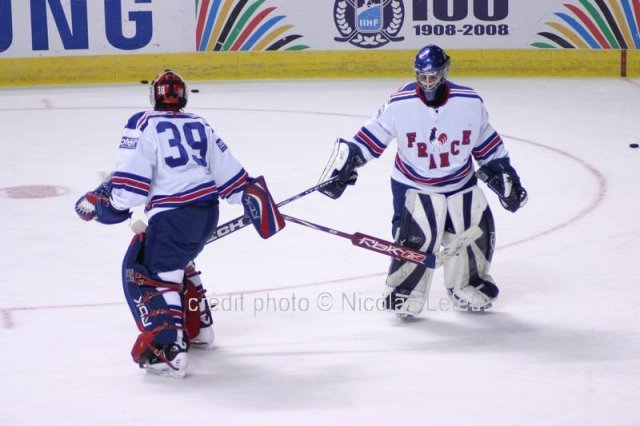 Photo hockey album Mondiaux : 6ème journée - France / Biélorussie - N. Leleu