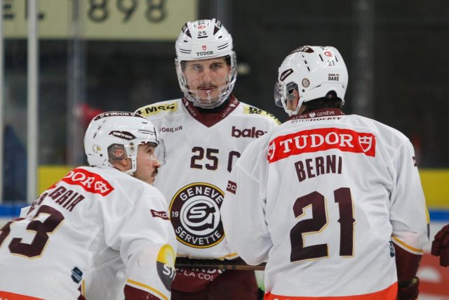 Photo hockey match Rapperswil-Jona - Genève le 29/11/2024