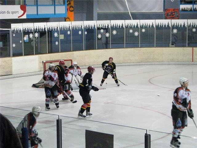Photo hockey match Besançon - Colmar le 31/10/2009