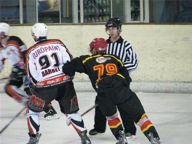 Photo hockey match Besançon - Colmar le 31/10/2009
