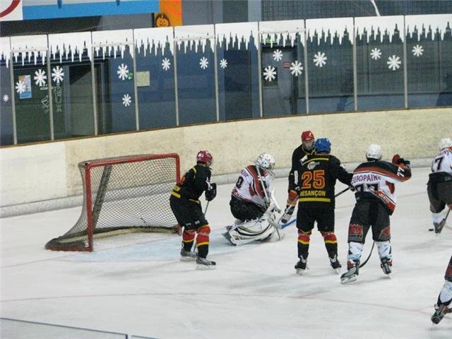 Photo hockey match Besançon - Colmar le 31/10/2009