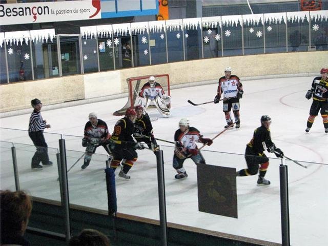 Photo hockey match Besançon - Colmar le 31/10/2009