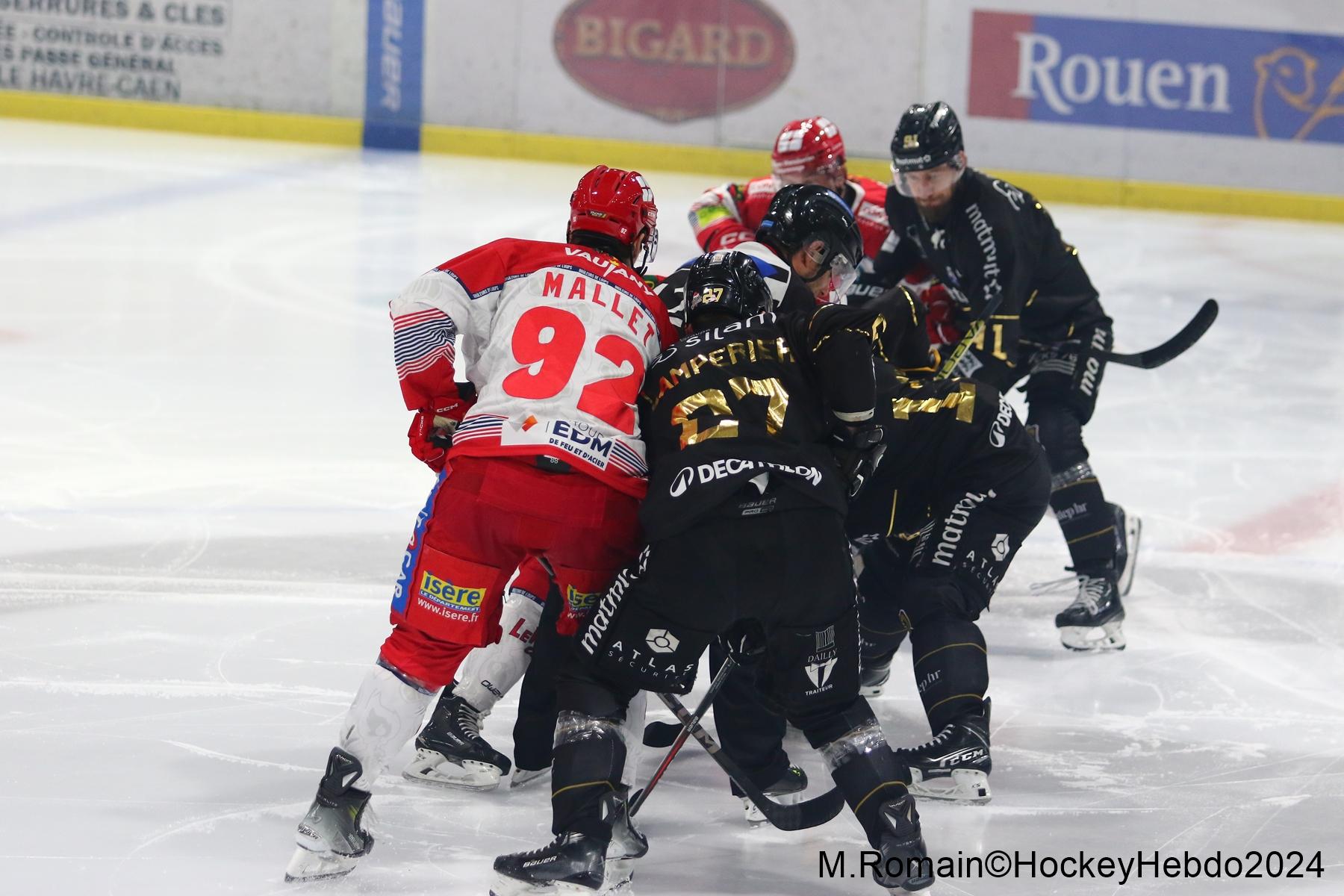 Rouen 3 - 5 Grenoble 