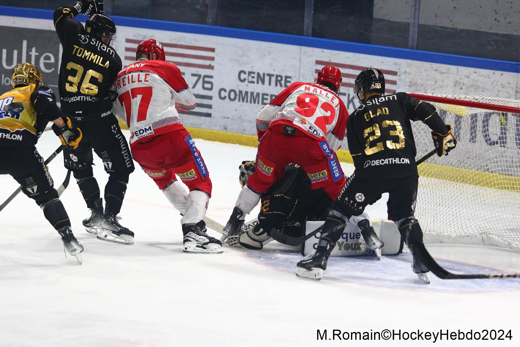 Rouen 3 - 5 Grenoble 