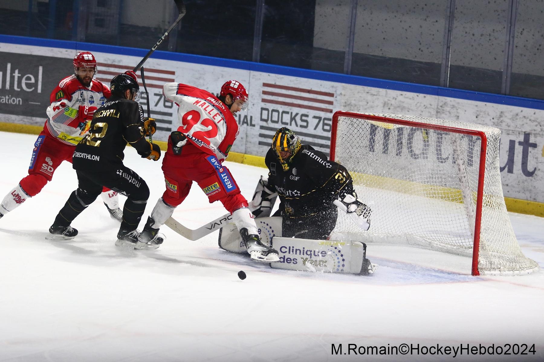Rouen 3 - 5 Grenoble 