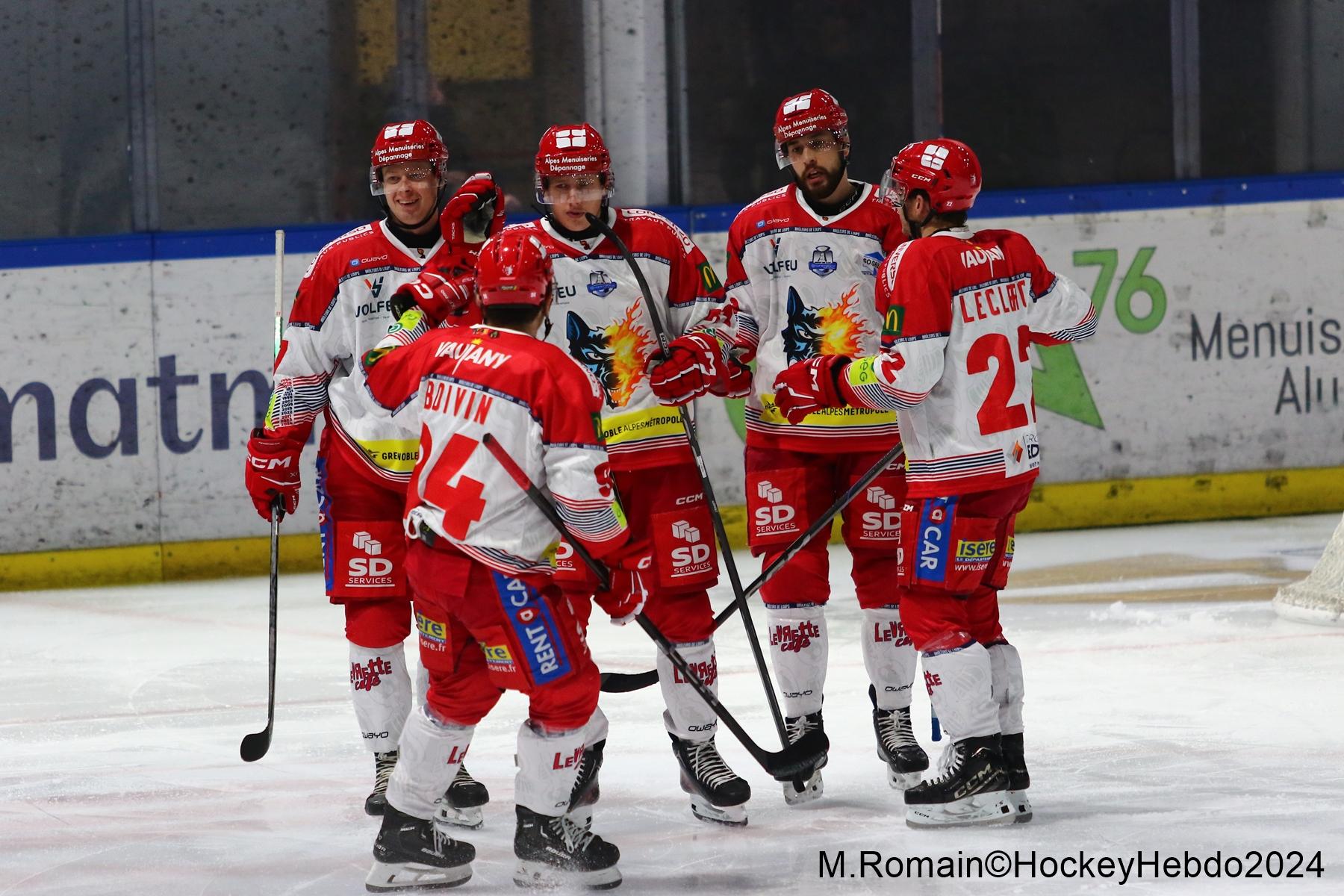 Rouen 3 - 5 Grenoble 