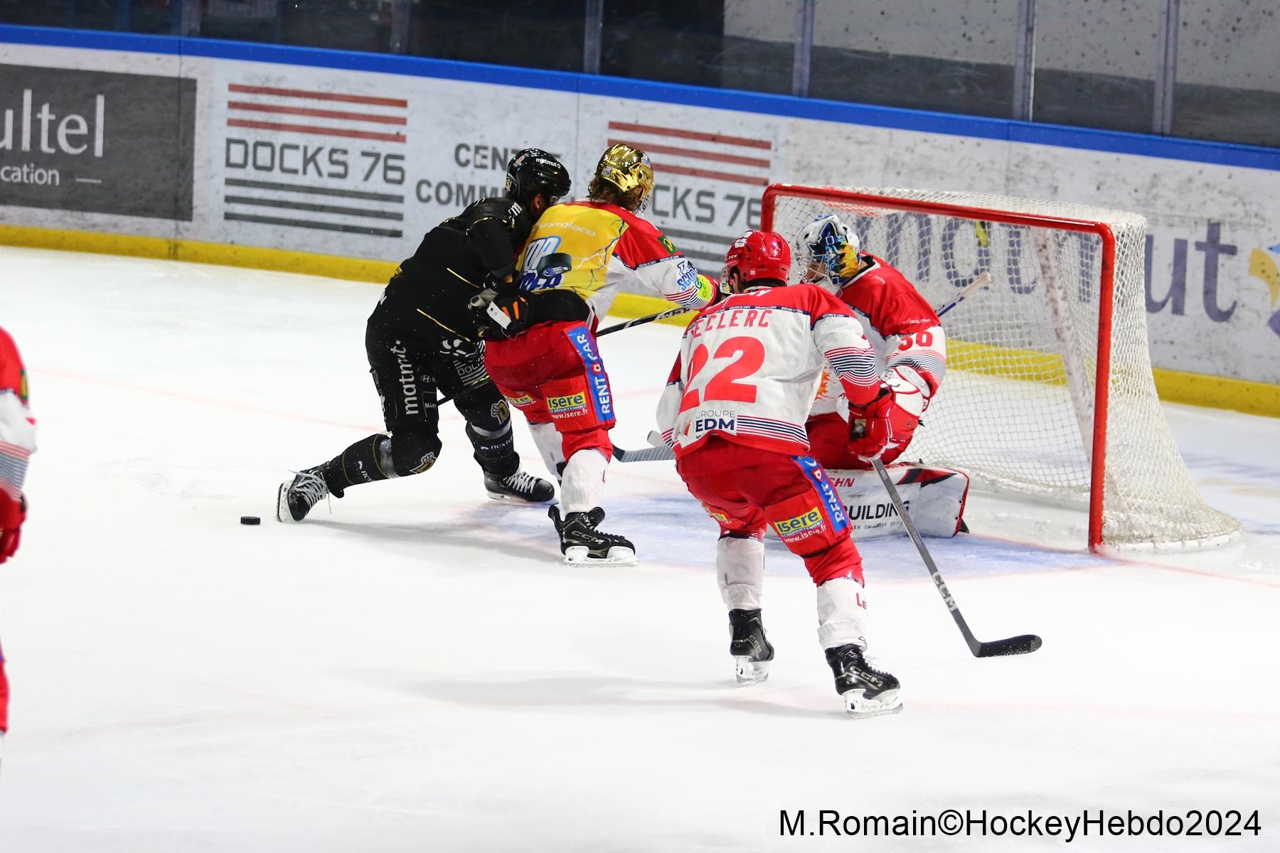 Rouen 3 - 5 Grenoble 