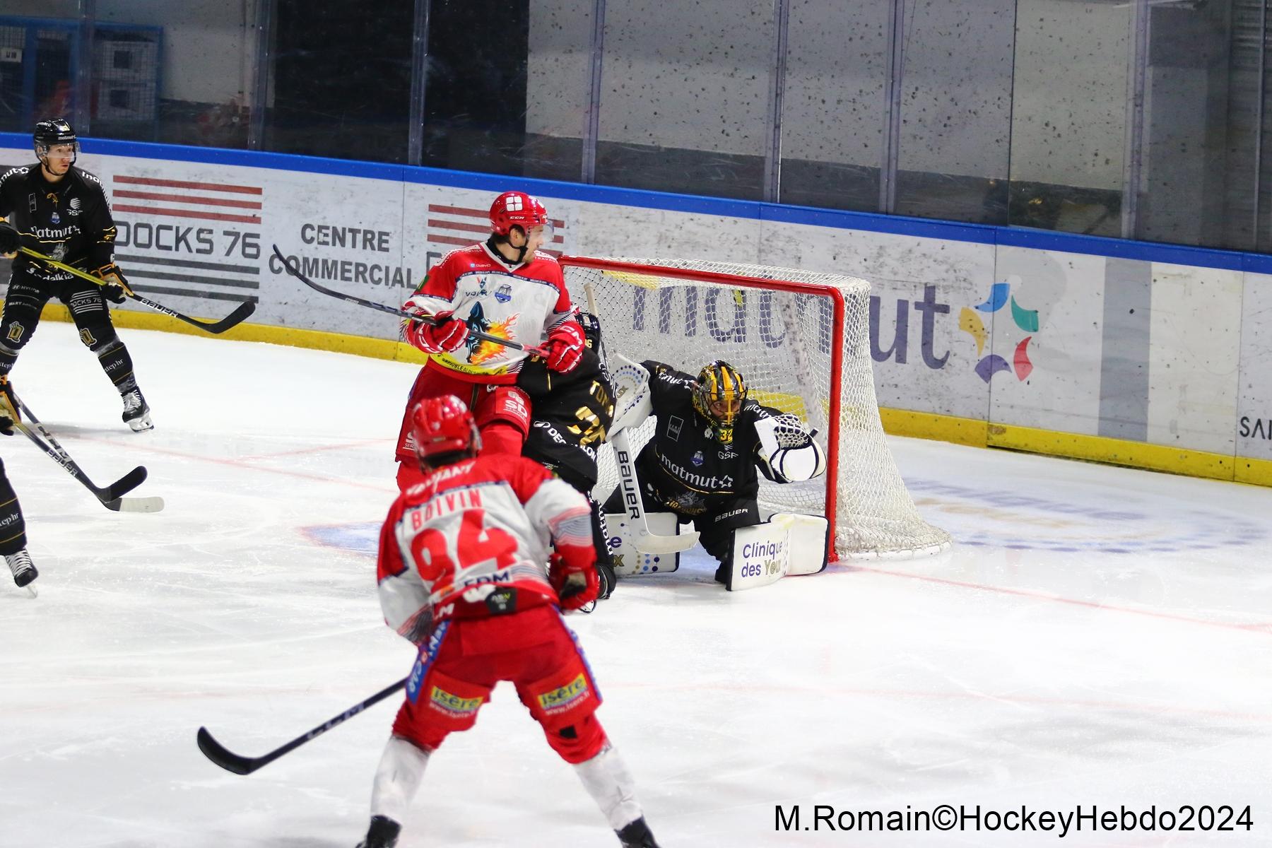 Rouen 3 - 5 Grenoble 