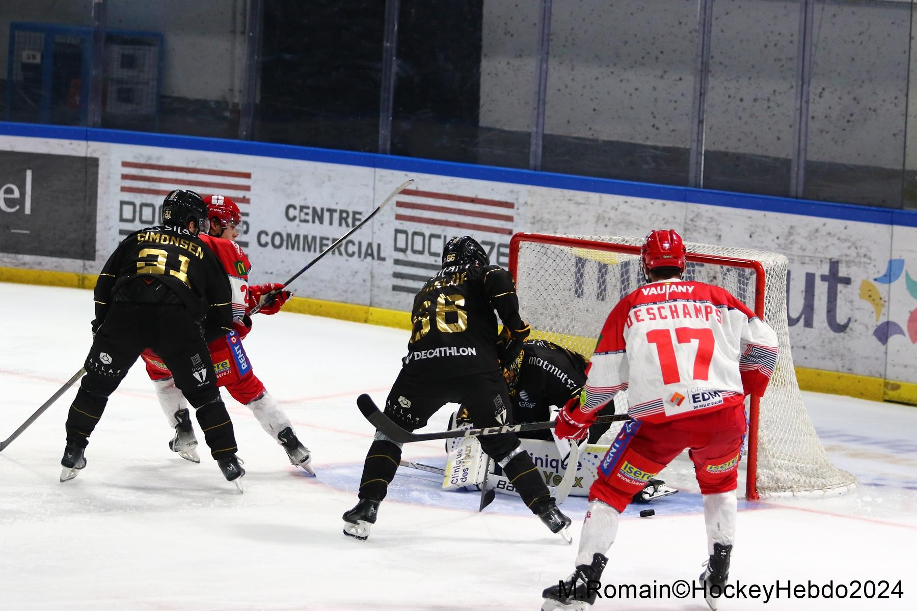 Rouen 3 - 5 Grenoble 
