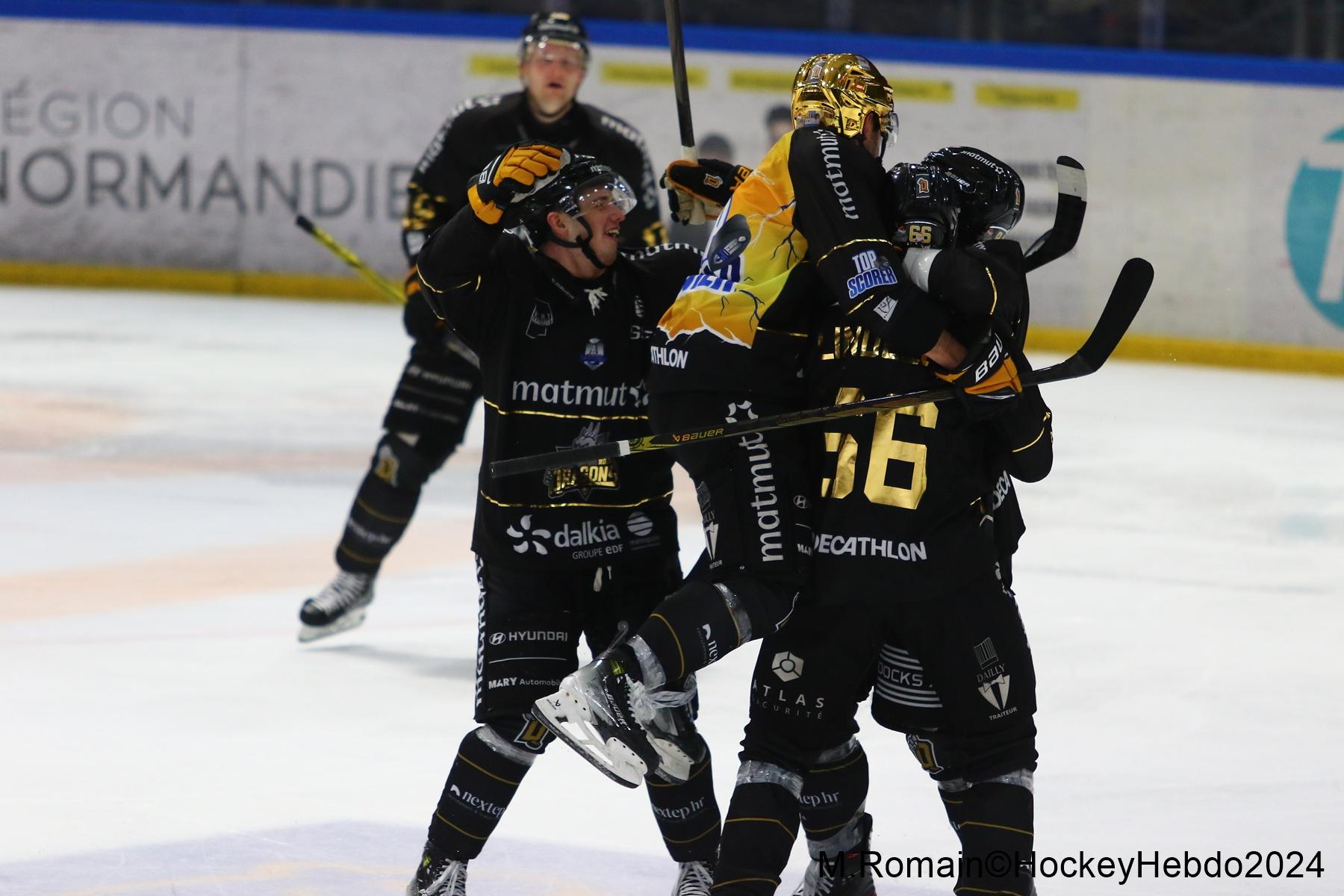 Rouen 3 - 5 Grenoble 