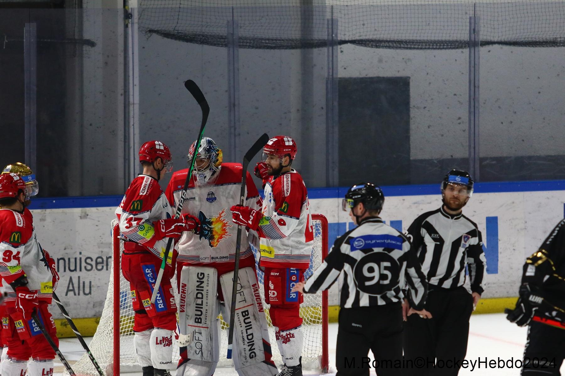 Rouen 3 - 5 Grenoble 