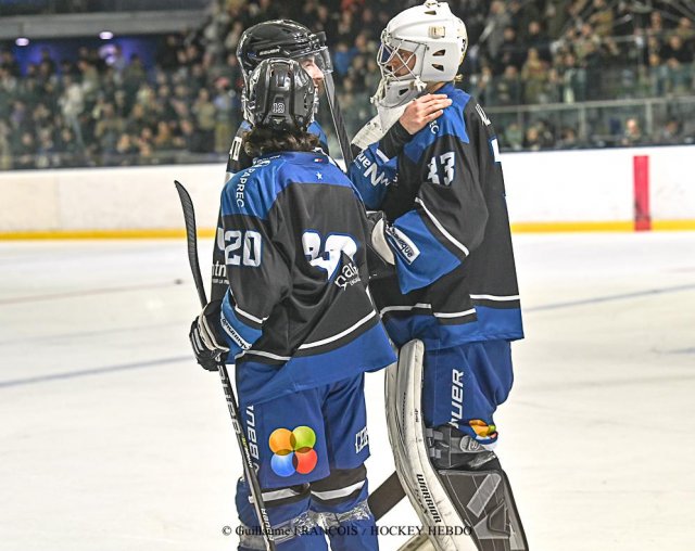 Photo hockey match Nantes - Courchevel-Méribel-Pralognan le 04/12/2024