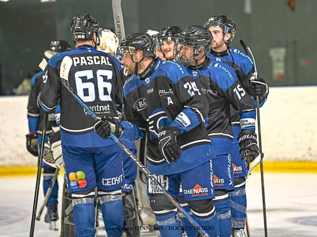 Photo hockey match Nantes - Courchevel-Méribel-Pralognan le 04/12/2024