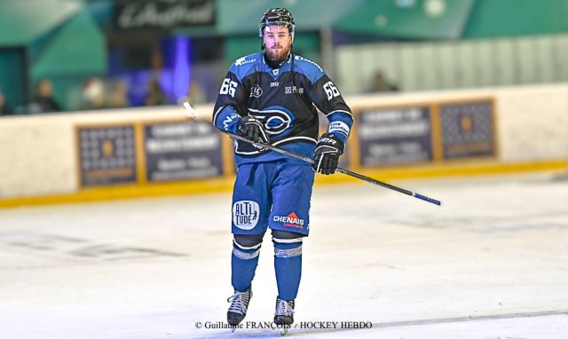 Photo hockey match Nantes - Courchevel-Méribel-Pralognan le 04/12/2024