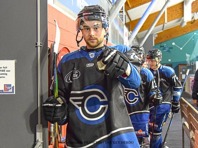 Photo hockey match Nantes - Courchevel-Méribel-Pralognan le 04/12/2024