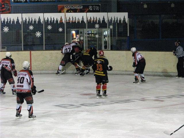 Photo hockey match Besançon - Colmar le 31/10/2009