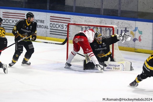 Photo hockey match Rouen - Briançon  le 06/12/2024
