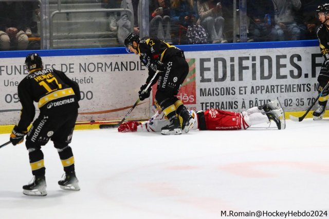 Photo hockey match Rouen - Briançon  le 06/12/2024