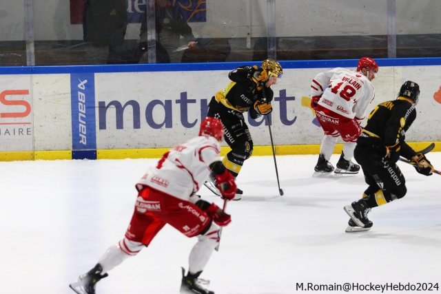 Photo hockey match Rouen - Briançon  le 06/12/2024