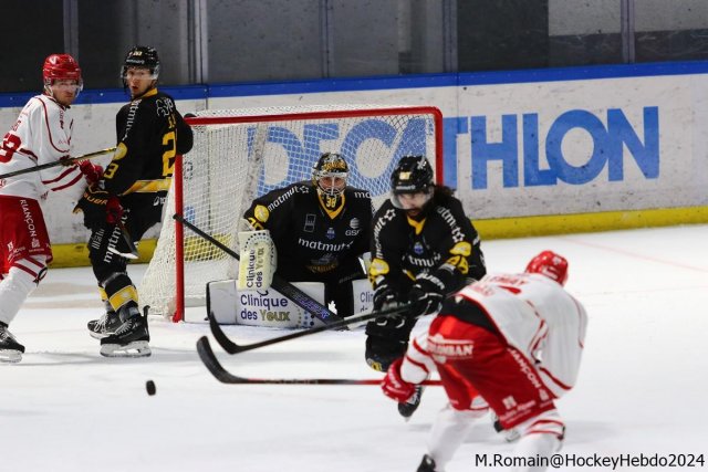 Photo hockey match Rouen - Briançon  le 06/12/2024