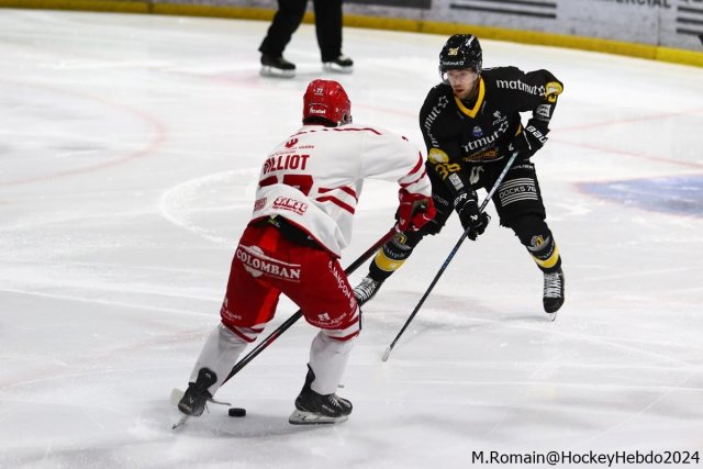 Photo hockey match Rouen - Briançon  le 06/12/2024