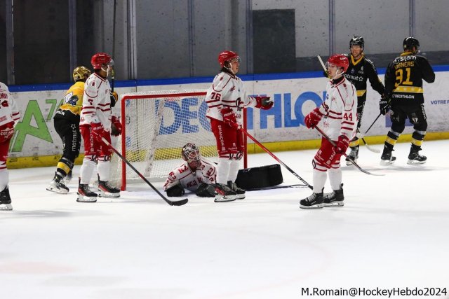 Photo hockey match Rouen - Briançon  le 06/12/2024