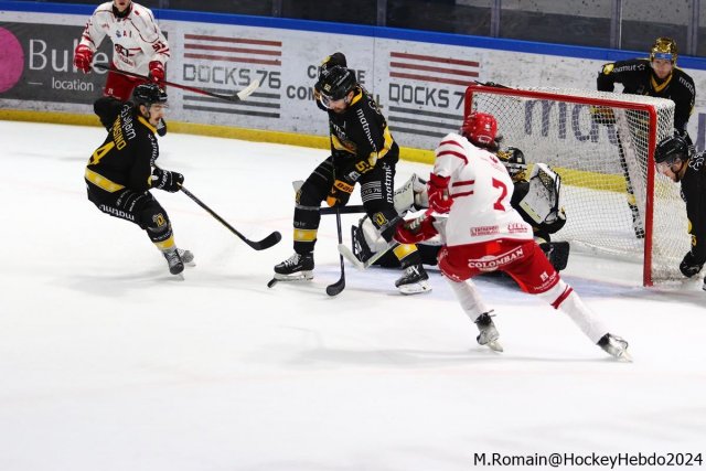 Photo hockey match Rouen - Briançon  le 06/12/2024
