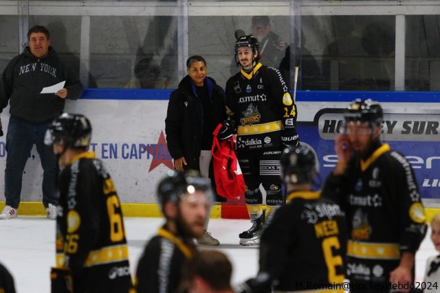 Photo hockey match Rouen - Briançon  le 06/12/2024