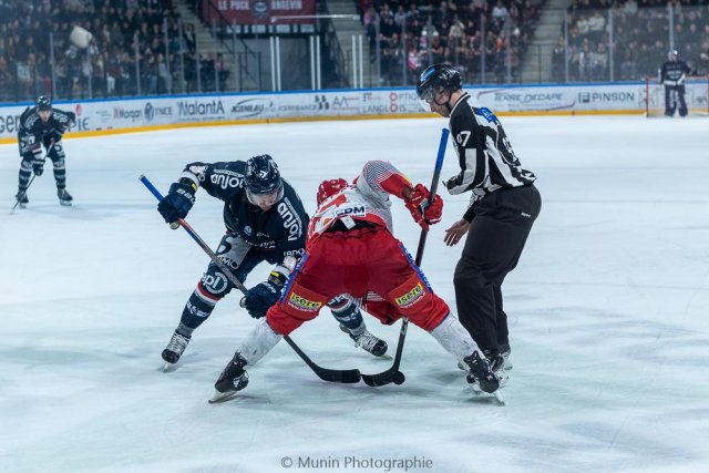 Photo hockey match Angers  - Grenoble  le 06/12/2024