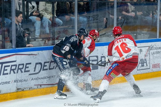 Photo hockey match Angers  - Grenoble  le 06/12/2024