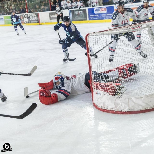Photo hockey match Tours  - Caen  le 04/12/2024