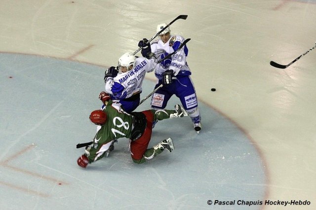 Photo hockey match Reims* - Cergy-Pontoise le 31/10/2009