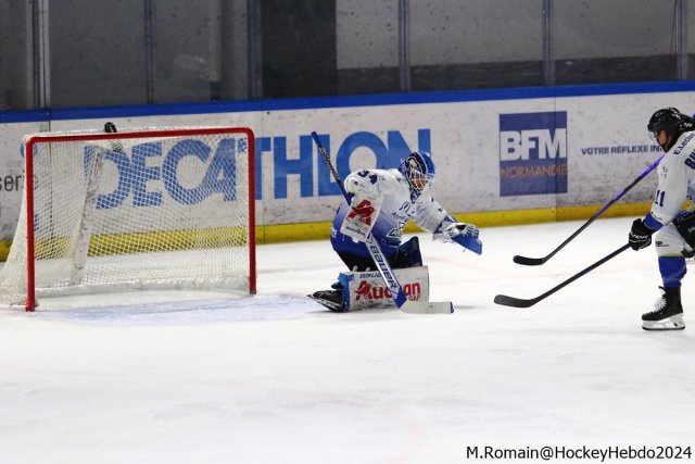 Photo hockey match Rouen - Gap  le 10/12/2024